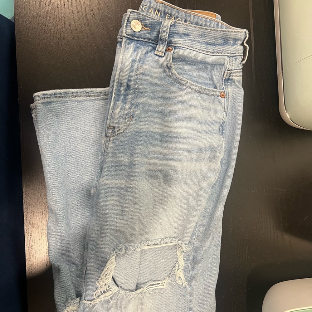 AE mom jeans